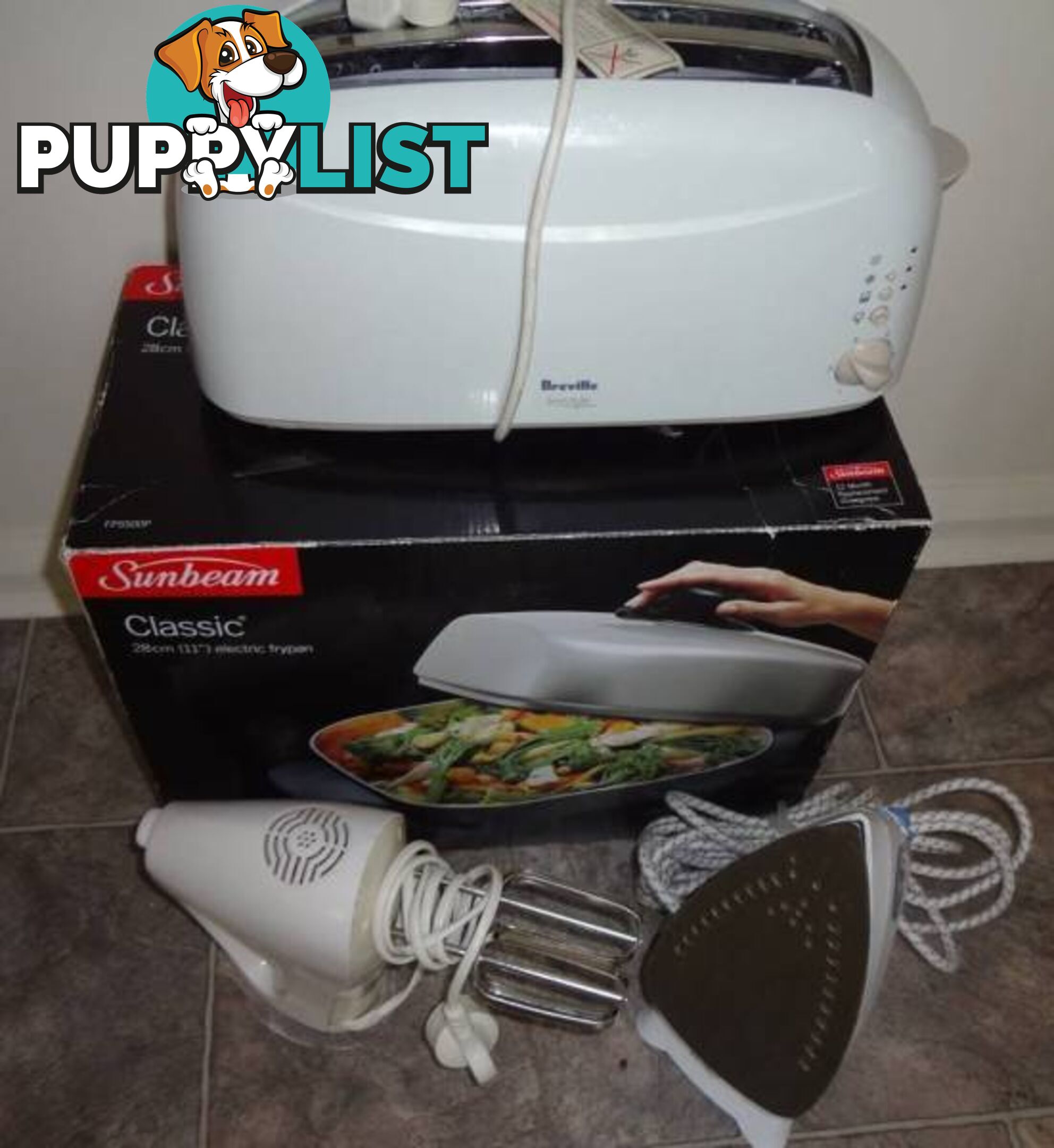 ASSORTED HOUSEHOLD APPLIANCES (4 items)