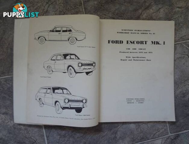 FORD ESCORT PARTS