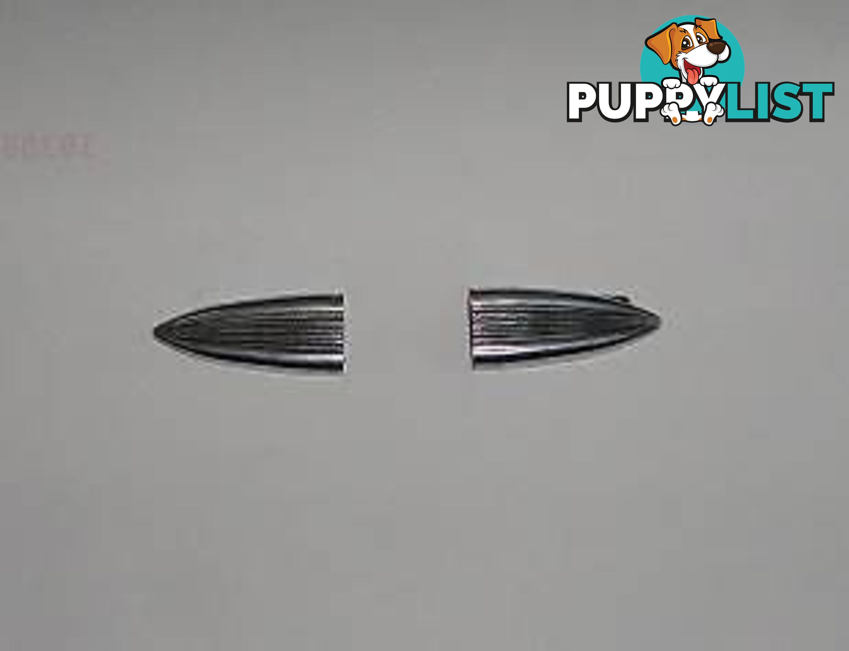 BODYWORK PROTECTASTRIP MOULDING CHROME ENDS (new)