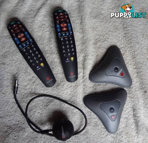 ASSORTED POLYCOM TELECOMMUNICATION EQUIPMENT