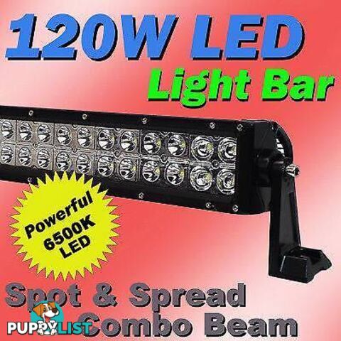 LIGHT BAR 22" x 120W 4WD, TRUCK, BUS, MARINE (new)