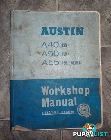 BMC AUSTIN GENUINE WORKSHOP MANUAL