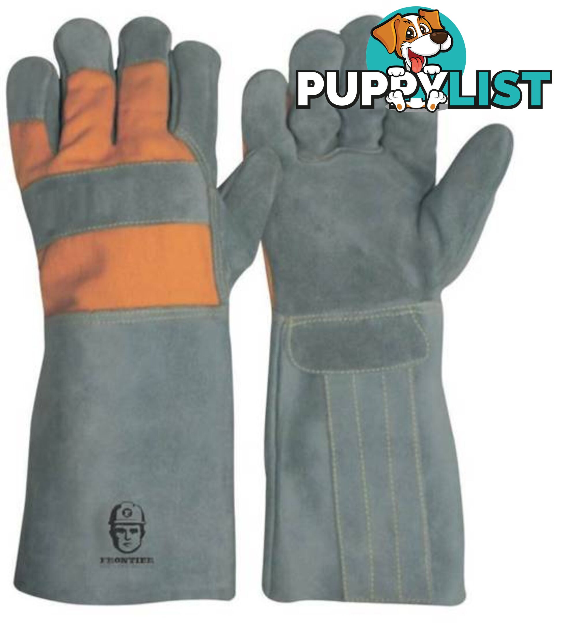 LEATHER COTTON LINED WELDERS GLOVES (2 STYLES)