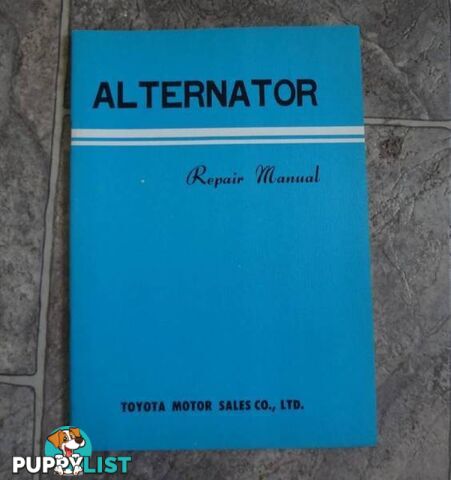 Previous ad
TOYOTA ALTERNATOR REPAIR MANUAL