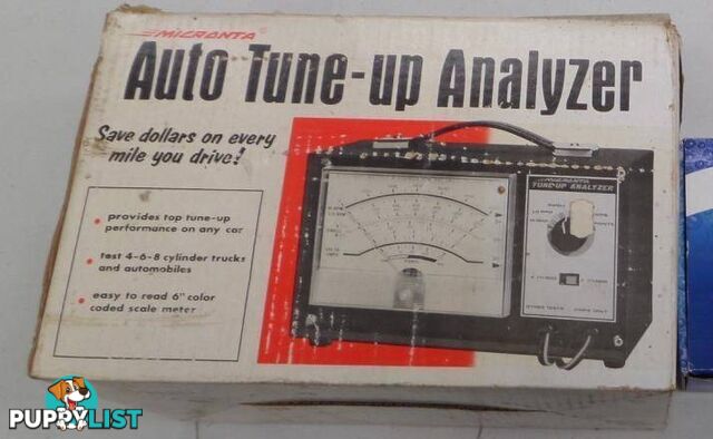 TUNE UP ANALYSER & VAC/FUEL PUMP TESTER