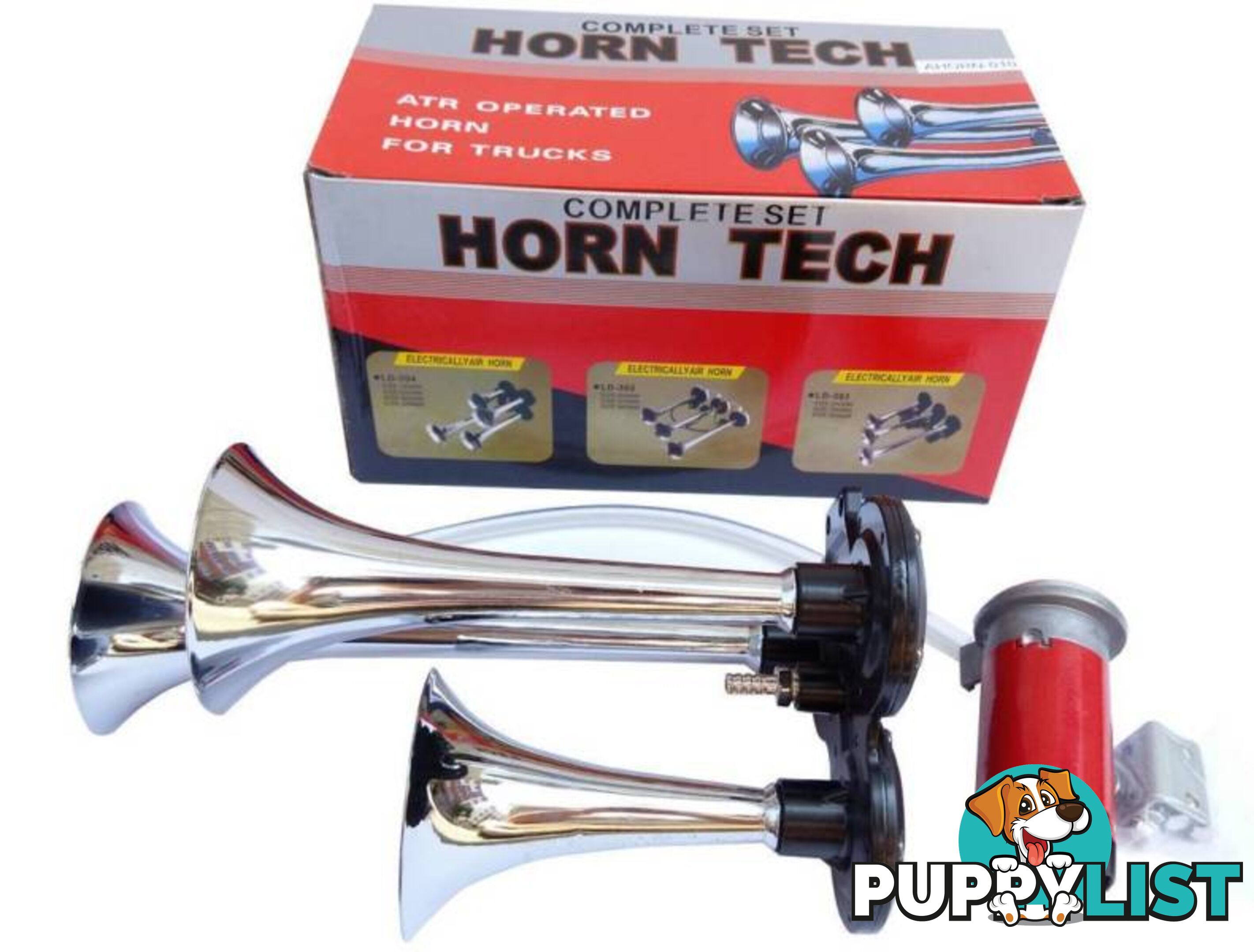 AIR HORNS, CAR, TRUCK, 4WD, MARINE (new). From: $30