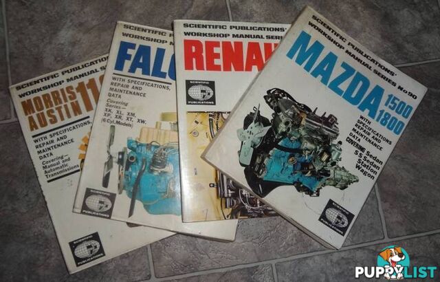 ASSORTED CAR SERVICE MANUALS (39)