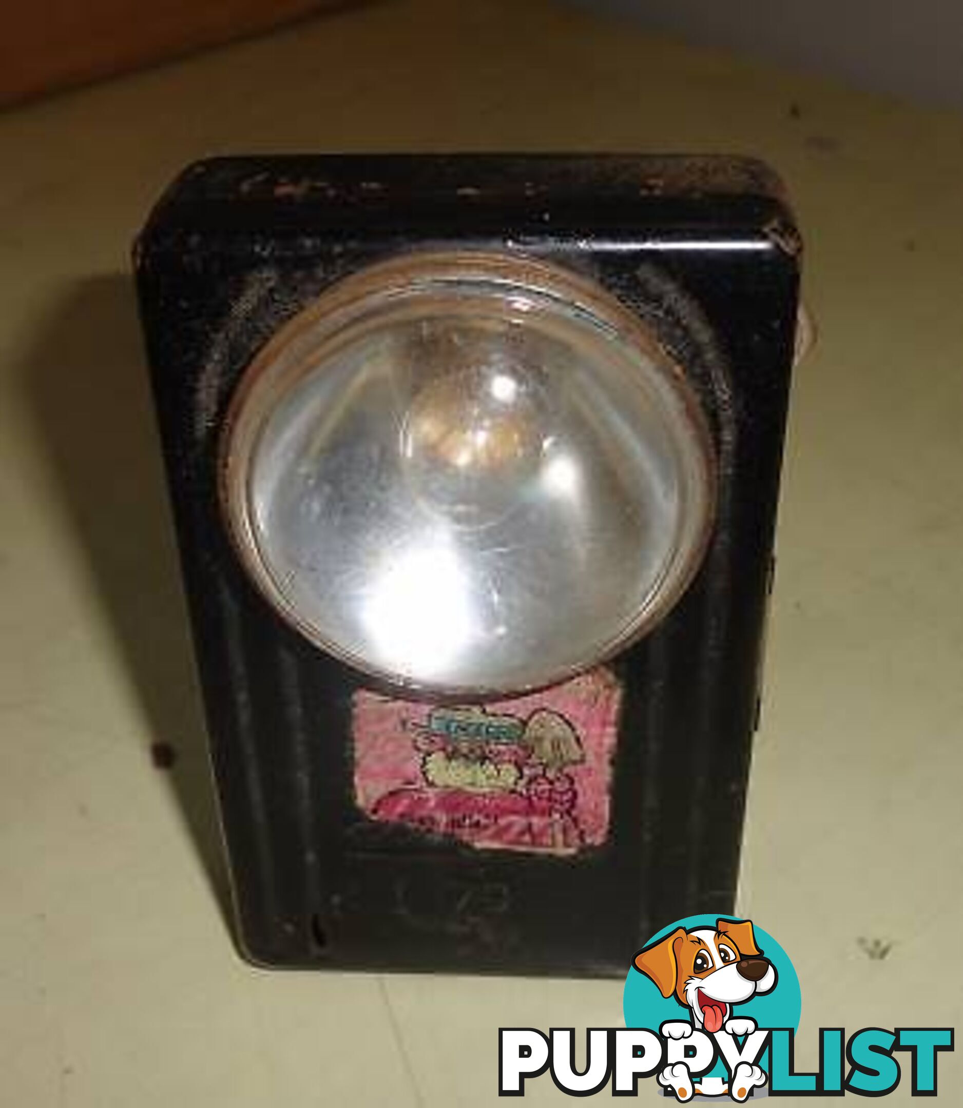 ANTIQUE BATTERY POWERED TORCH