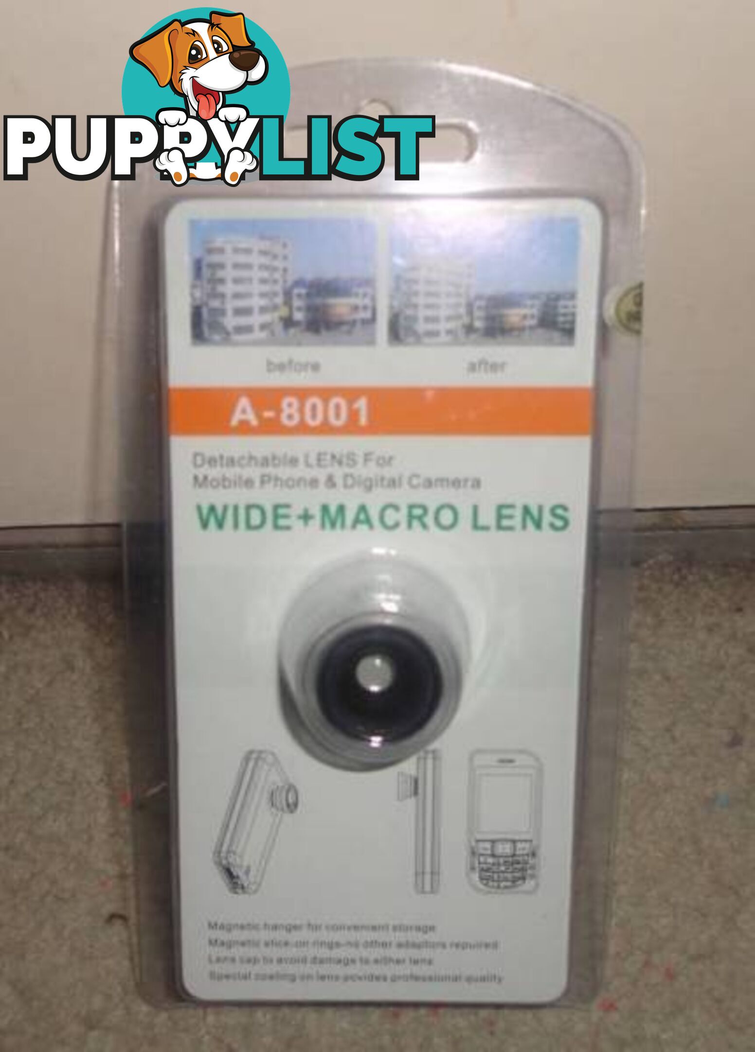 PHONE WIDE ANGLE / MACRO LENS (new)