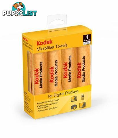 KODAK MICROFIBRE CLEANING TOWELS (new)