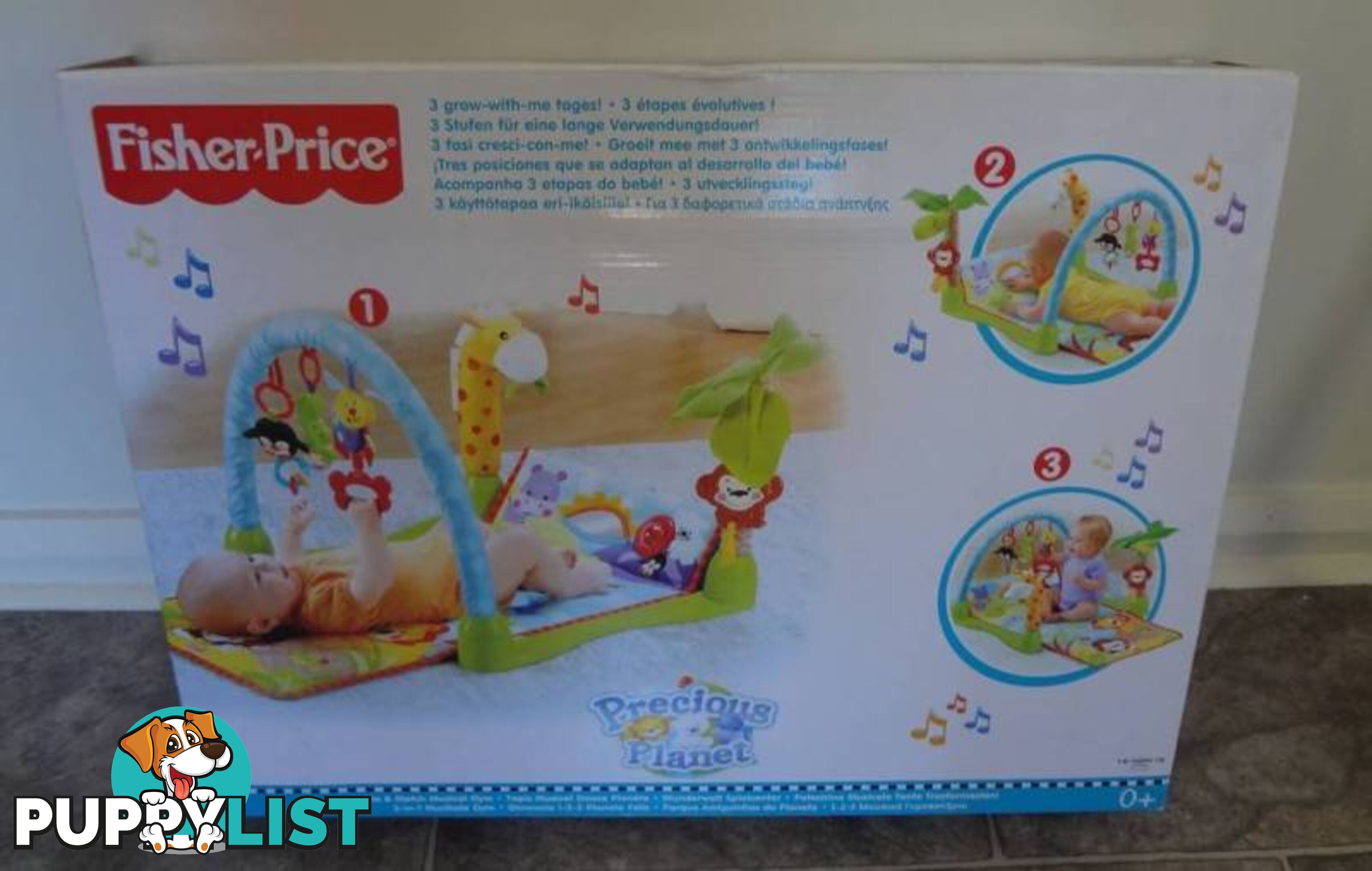 BABY GIRLS ANIMATED MUSICAL BOUNCER (new)