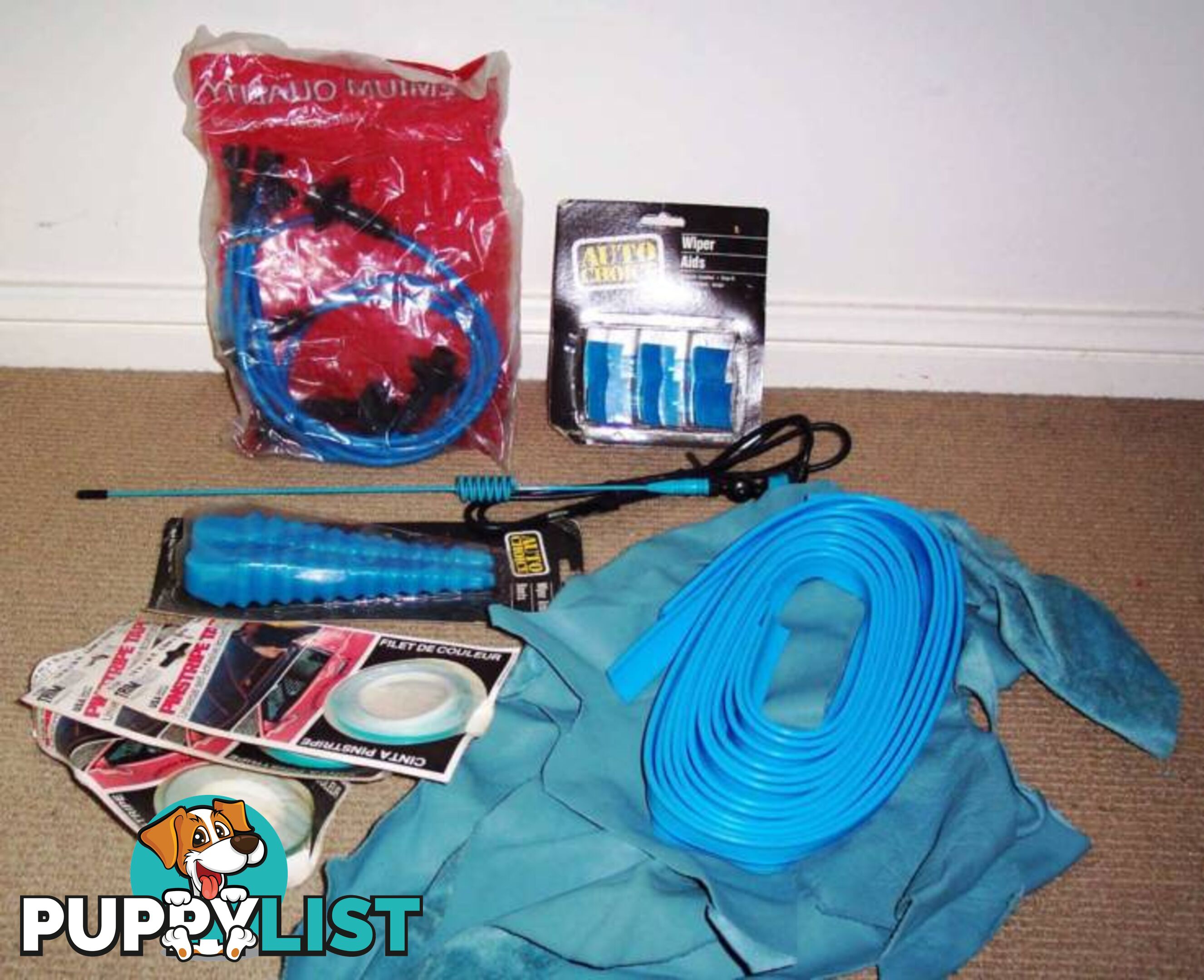 VW ASSORTED BLUE PARTS (new)