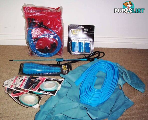 VW ASSORTED BLUE PARTS (new)