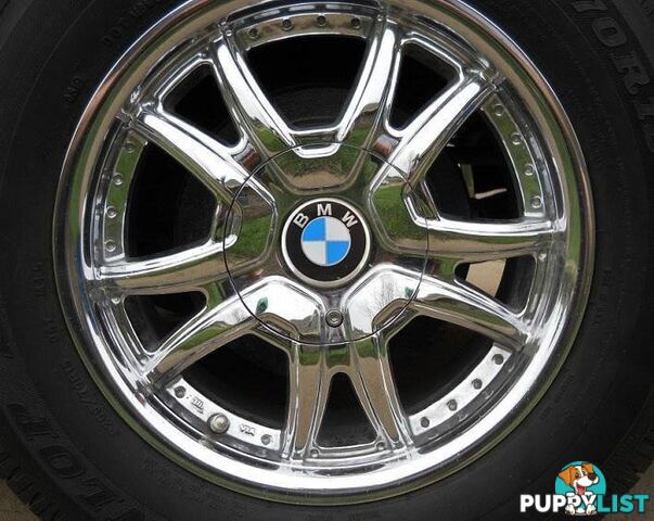 BMW METALLIC WHEEL CENTRE DISCS (new)