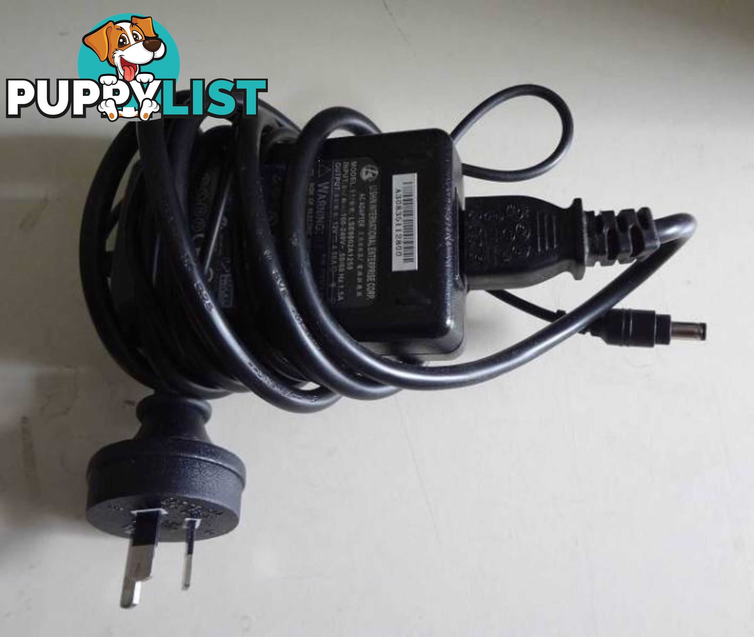 LI SHIN LSE9802A1255 12V 4.58V/4V AC ADAPTOR HP T57 WYSE VX20