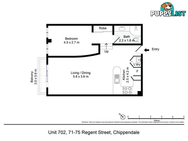 Apartment 702/71-75 Regent Street CHIPPENDALE NSW 2008