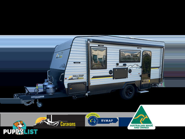 FEATHERTOP â 17â6 SINGLE AXLE REAR DOOR CARAVAN