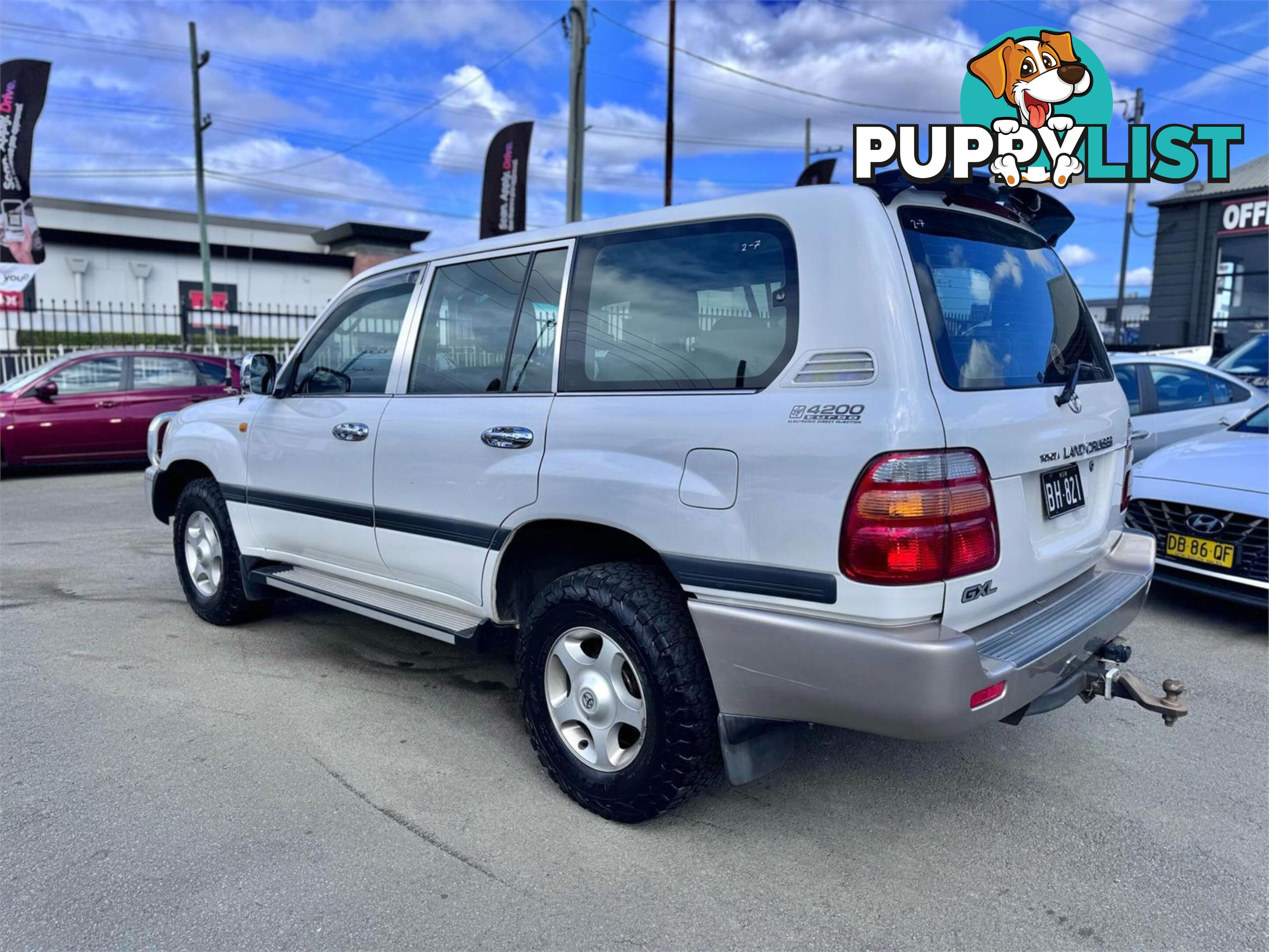 2002 TOYOTA LANDCRUISER GXL(4X4) HDJ100R 4D WAGON