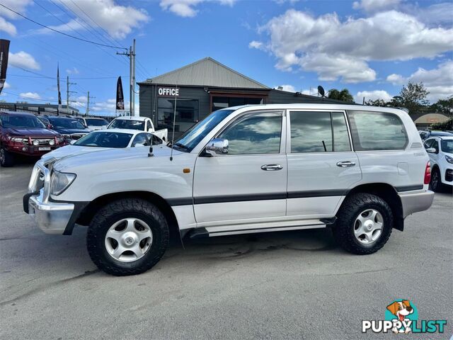 2002 TOYOTA LANDCRUISER GXL(4X4) HDJ100R 4D WAGON