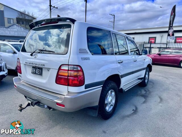 2002 TOYOTA LANDCRUISER GXL(4X4) HDJ100R 4D WAGON