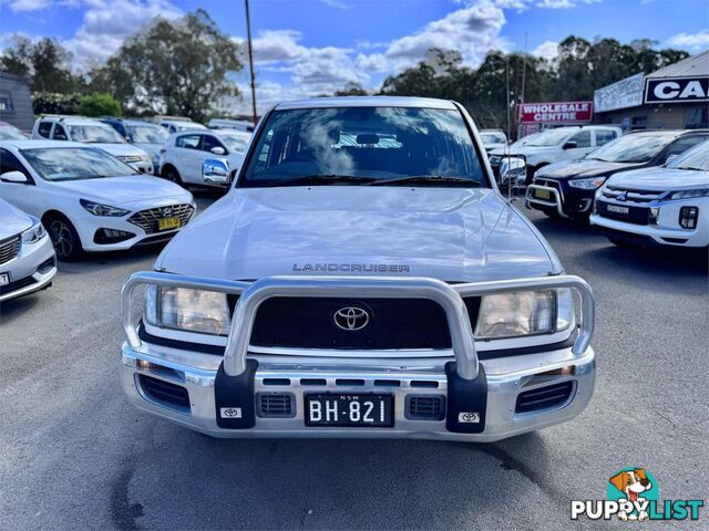 2002 TOYOTA LANDCRUISER GXL(4X4) HDJ100R 4D WAGON