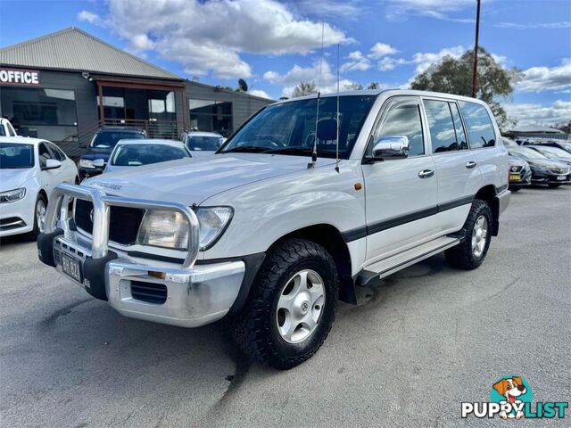 2002 TOYOTA LANDCRUISER GXL(4X4) HDJ100R 4D WAGON