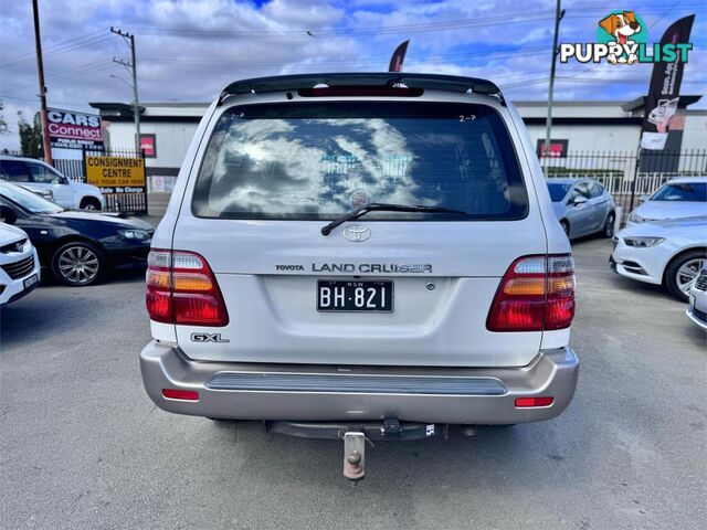 2002 TOYOTA LANDCRUISER GXL(4X4) HDJ100R 4D WAGON