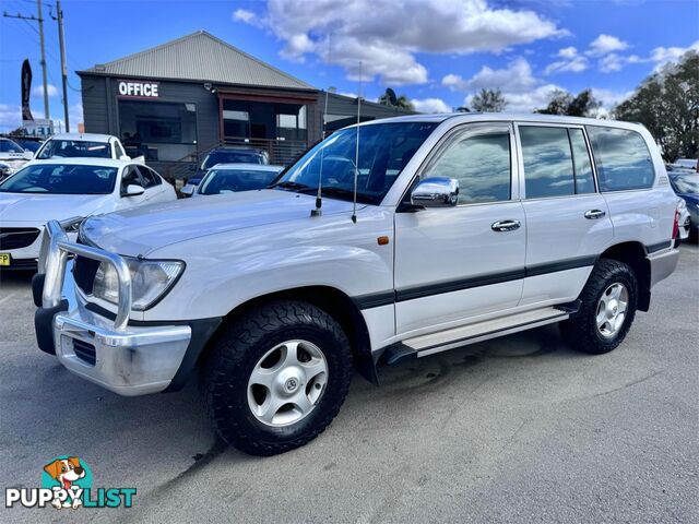 2002 TOYOTA LANDCRUISER GXL(4X4) HDJ100R 4D WAGON