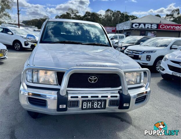 2002 TOYOTA LANDCRUISER GXL(4X4) HDJ100R 4D WAGON