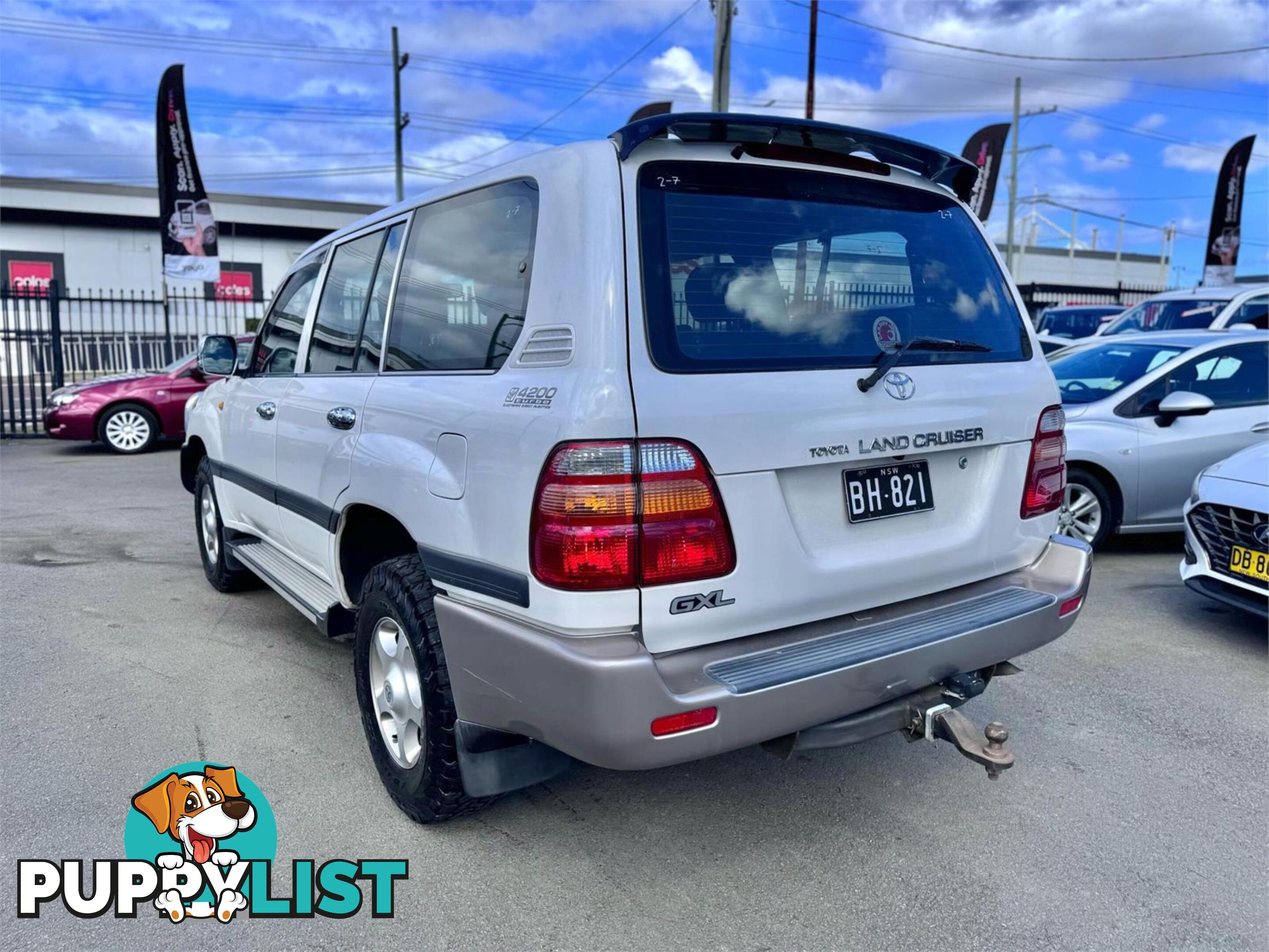 2002 TOYOTA LANDCRUISER GXL(4X4) HDJ100R 4D WAGON