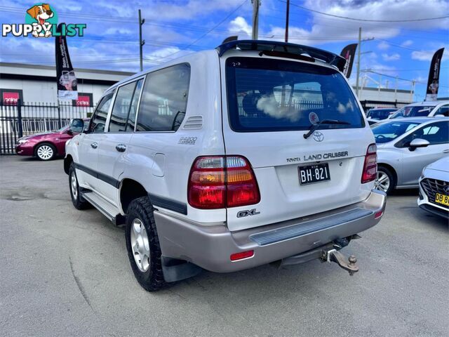 2002 TOYOTA LANDCRUISER GXL(4X4) HDJ100R 4D WAGON