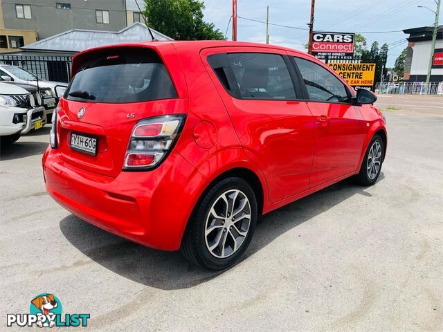 2018 HOLDEN BARINA LS(5YR) TMMY18 5D HATCHBACK