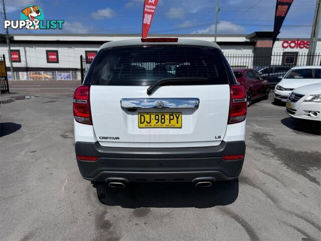 2016 HOLDEN CAPTIVA 5LS(FWD) CGMY17 4D WAGON