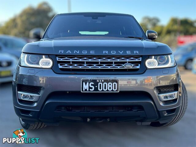 2016 RANGEROVER RANGEROVER SPORT3 0SDV6HSE LWMY16 4D WAGON