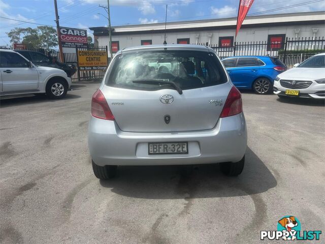 2007 TOYOTA YARIS YRS NCP91R 3D HATCHBACK