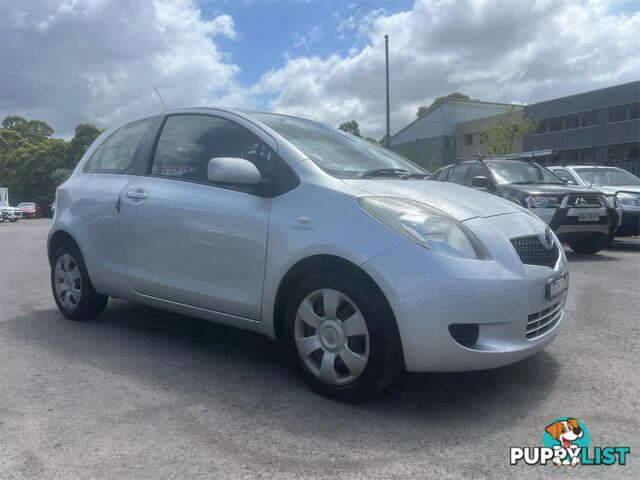 2007 TOYOTA YARIS YRS NCP91R 3D HATCHBACK