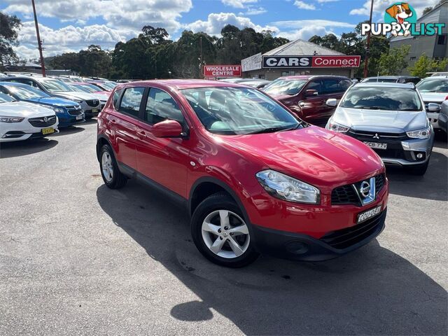 2012 NISSAN DUALIS ST(4X2) J10SERIES3 4D WAGON