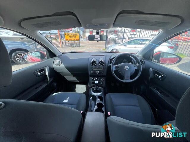 2012 NISSAN DUALIS ST(4X2) J10SERIES3 4D WAGON