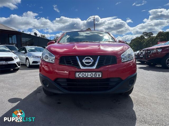 2012 NISSAN DUALIS ST(4X2) J10SERIES3 4D WAGON