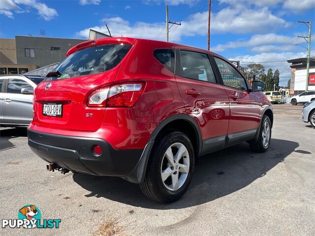 2012 NISSAN DUALIS ST(4X2) J10SERIES3 4D WAGON