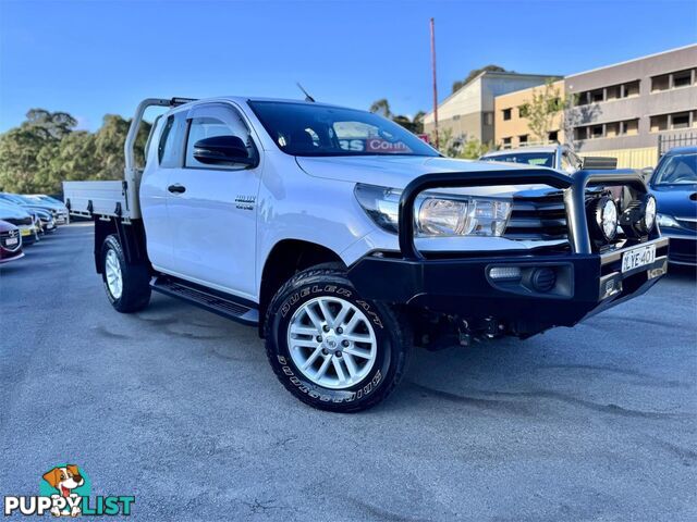 2018 TOYOTA HILUX SR(4X4) GUN126RMY19 X CAB C/CHAS