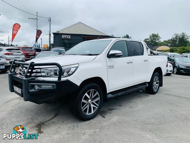 2016 TOYOTA HILUX SR5(4X4) GUN126R DUAL CAB UTILITY