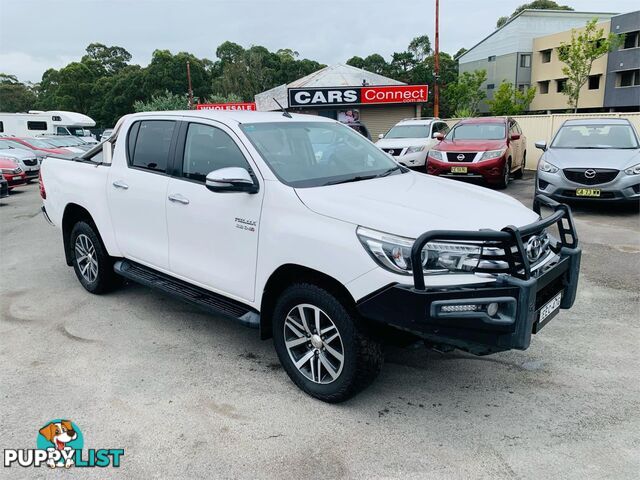 2016 TOYOTA HILUX SR5(4X4) GUN126R DUAL CAB UTILITY