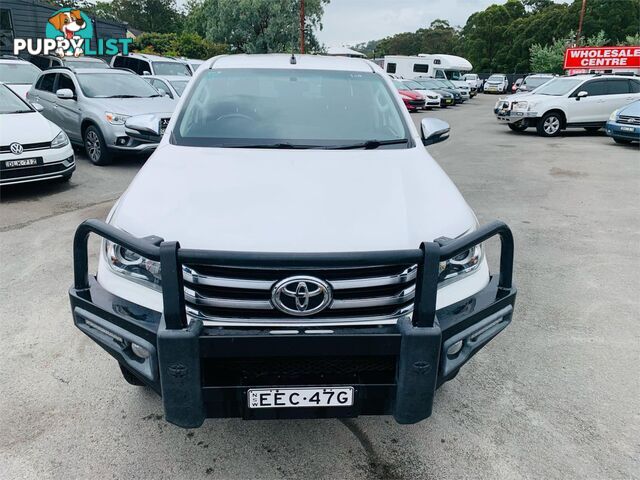 2016 TOYOTA HILUX SR5(4X4) GUN126R DUAL CAB UTILITY