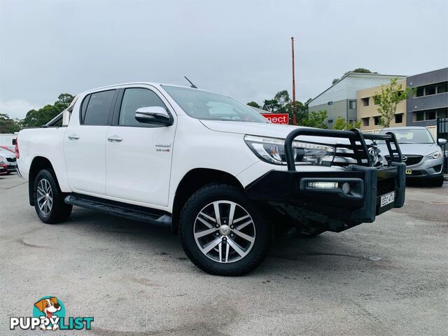 2016 TOYOTA HILUX SR5(4X4) GUN126R DUAL CAB UTILITY