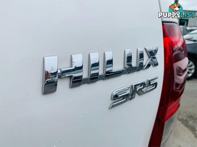 2016 TOYOTA HILUX SR5(4X4) GUN126R DUAL CAB UTILITY