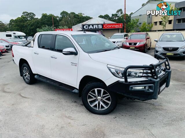 2016 TOYOTA HILUX SR5(4X4) GUN126R DUAL CAB UTILITY