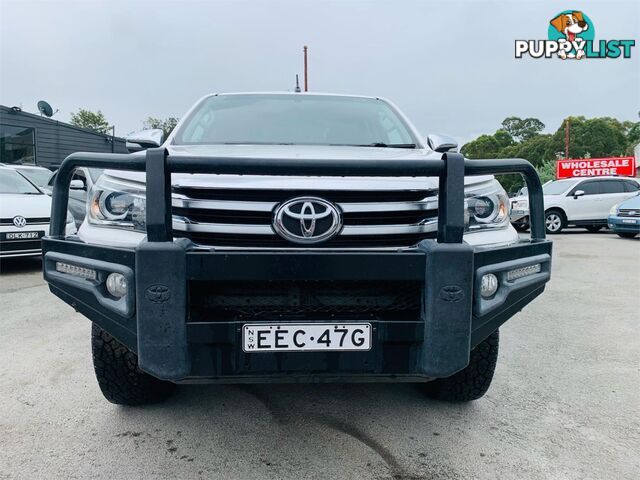 2016 TOYOTA HILUX SR5(4X4) GUN126R DUAL CAB UTILITY