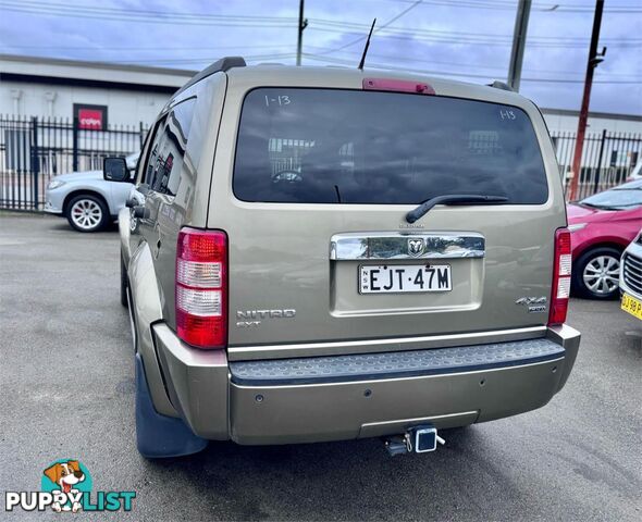 2007 DODGE NITRO SXT KA 4D WAGON