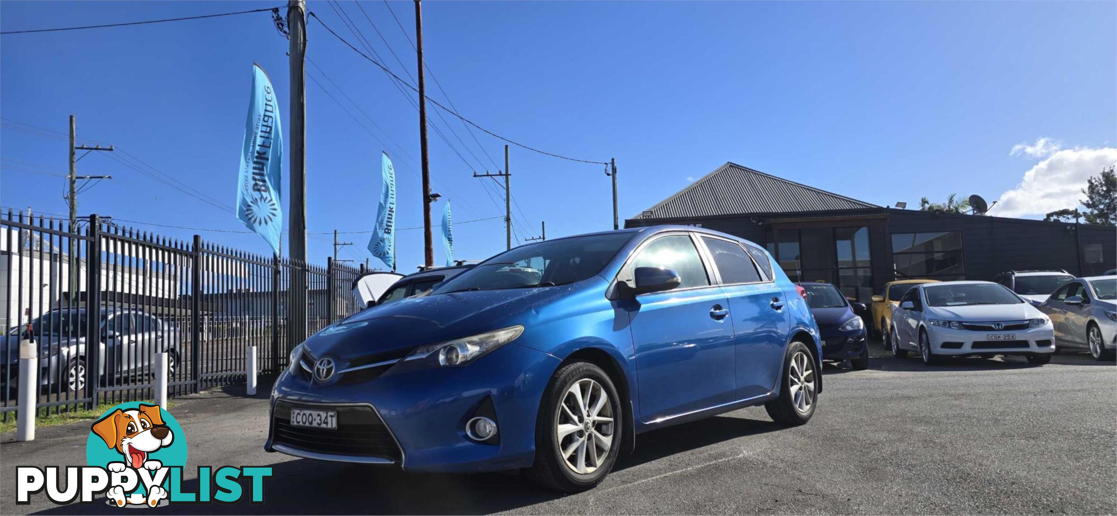 2013 TOYOTA COROLLA ASCENTSPORT ZRE182R 5D HATCHBACK